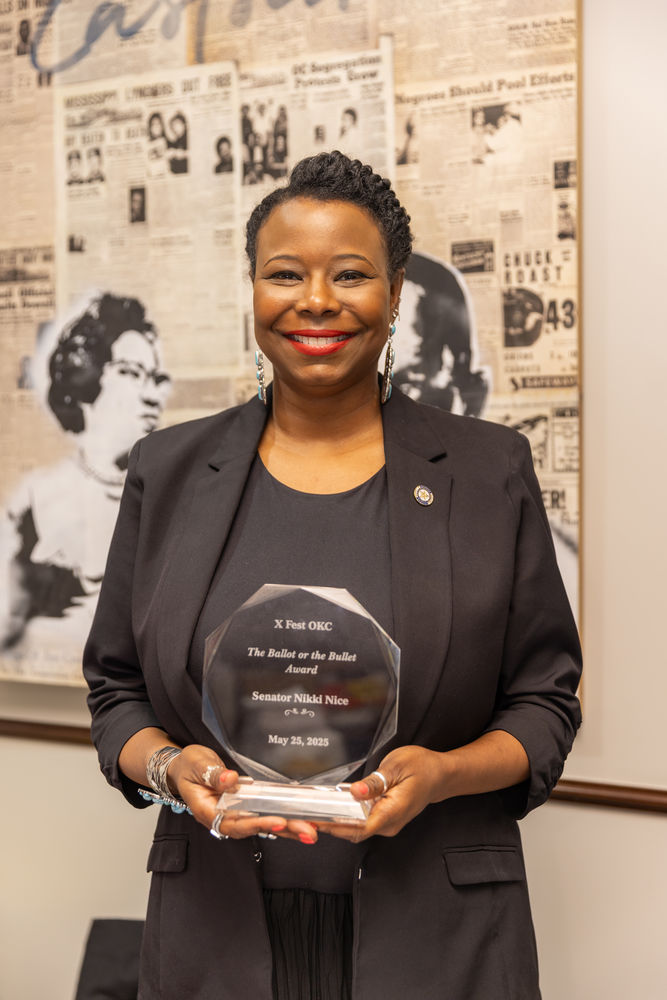 Sen. Nice honored for public service, pursuit of justice